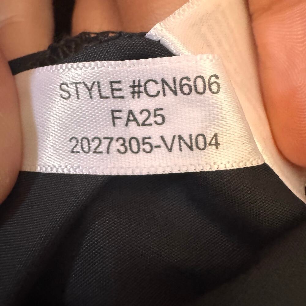 NWT J. Crew Scoopneck Mixy Maxi Dress Black CN606 Size XL - Picture 12 of 12